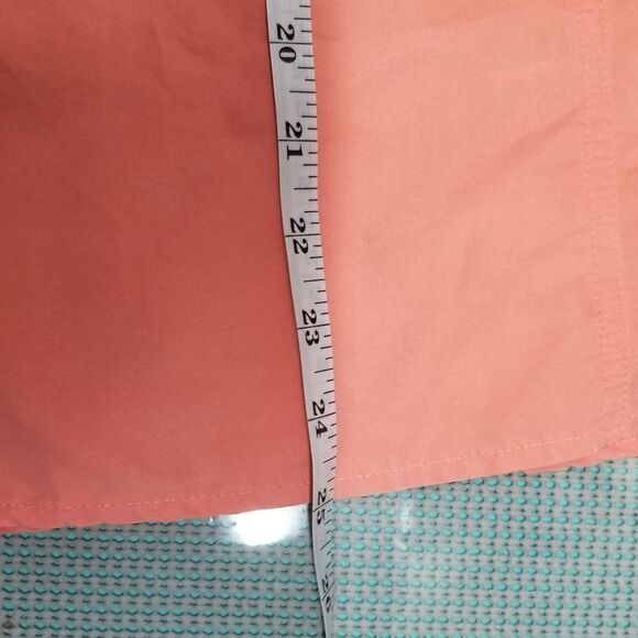 Studio 1940 Sleeveless Button Up Blouse Size XL Coral - Picture 6 of 9